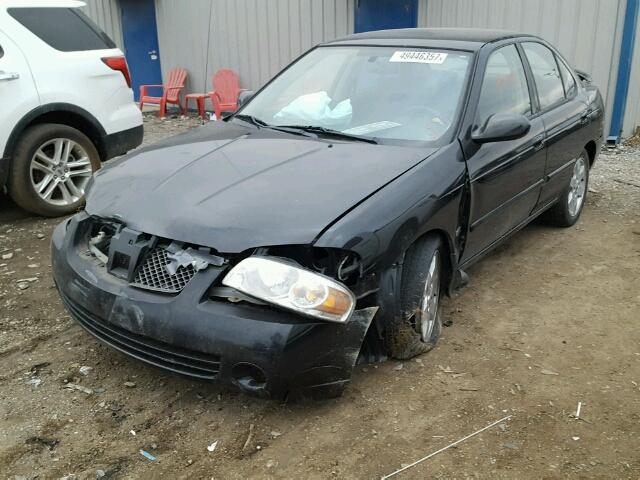 3N1CB51D15L566672 - 2005 NISSAN SENTRA 1.8 BLACK photo 2