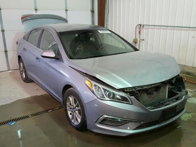 5NPE24AF1FH050945 - 2015 HYUNDAI SONATA SE SILVER photo 1