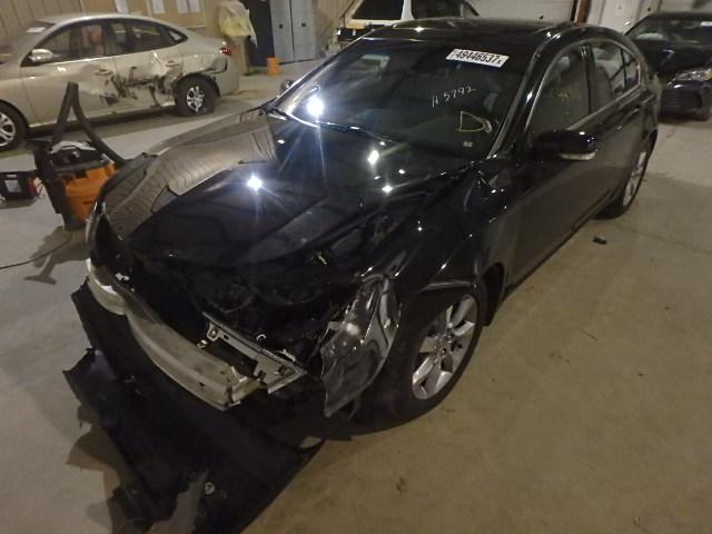 19UUA8F53DA005792 - 2013 ACURA TL TECH BLACK photo 2