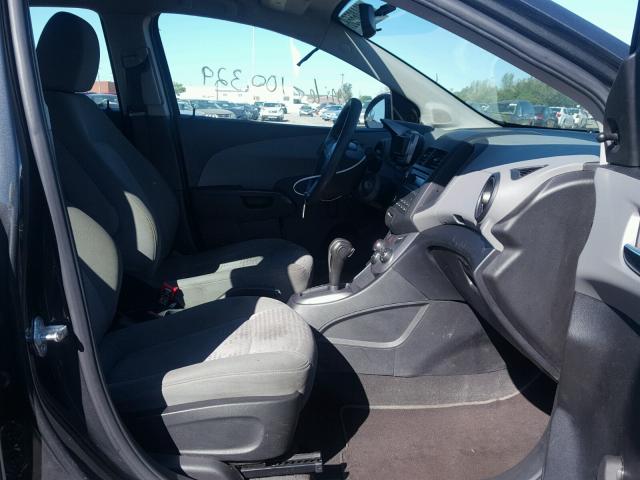 1G1JA5SHXE4111777 - 2014 CHEVROLET SONIC LS CHARCOAL photo 5