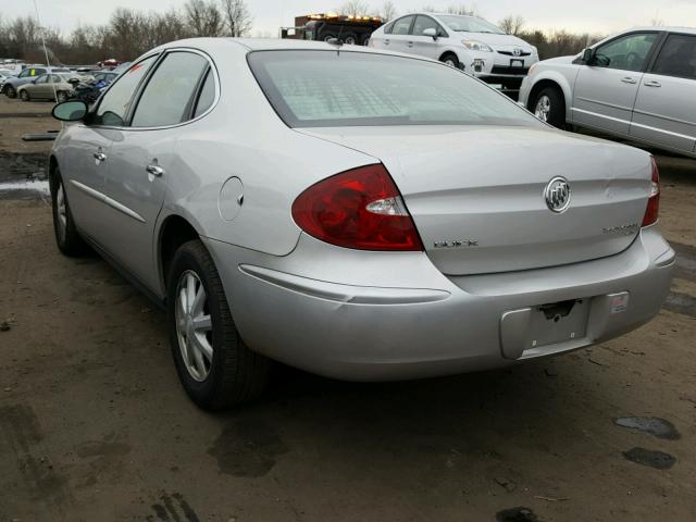 2G4WC582461228628 - 2006 BUICK LACROSSE C SILVER photo 3