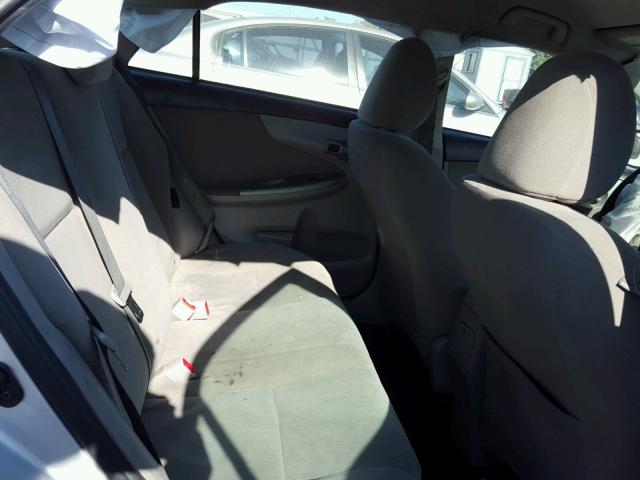 5YFBU4EE0DP219822 - 2013 TOYOTA COROLLA BA SILVER photo 6