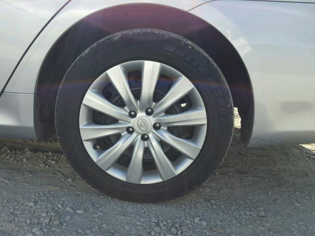 5YFBU4EE0DP219822 - 2013 TOYOTA COROLLA BA SILVER photo 9