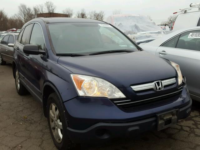 5J6RE48548L040957 - 2008 HONDA CR-V EX BLUE photo 1