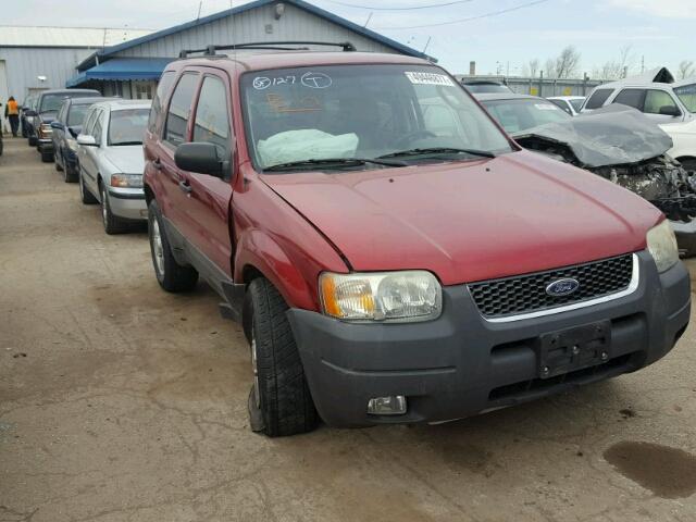 1FMYU93103KB33488 - 2003 FORD ESCAPE XLT RED photo 1