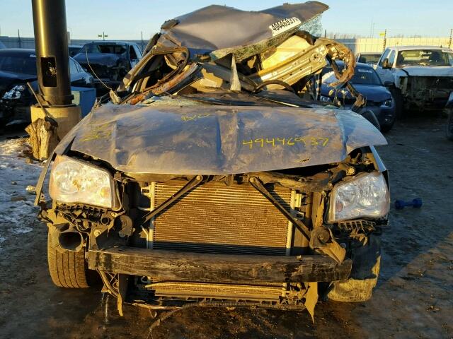 2C4RDGBG1FR650064 - 2015 DODGE GRAND CARA SILVER photo 9