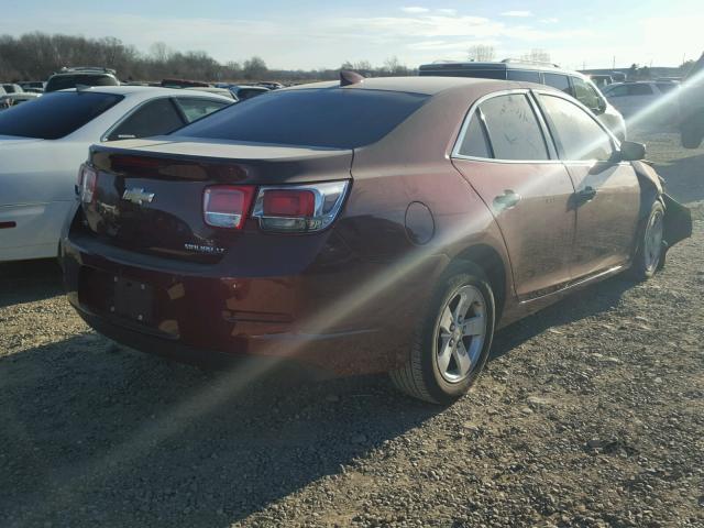 1G11C5SL4FF172501 - 2015 CHEVROLET MALIBU 1LT BURGUNDY photo 4