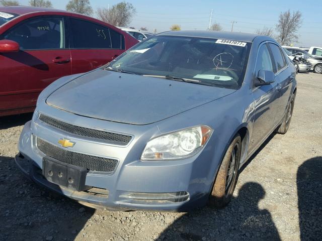 1G1ZH57B48F177740 - 2008 CHEVROLET MALIBU 1LT BLUE photo 2