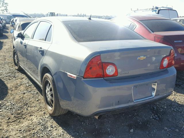 1G1ZH57B48F177740 - 2008 CHEVROLET MALIBU 1LT BLUE photo 3