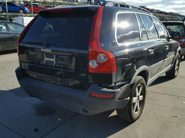 YV4CZ592X61225790 - 2006 VOLVO XC90 BLACK photo 4