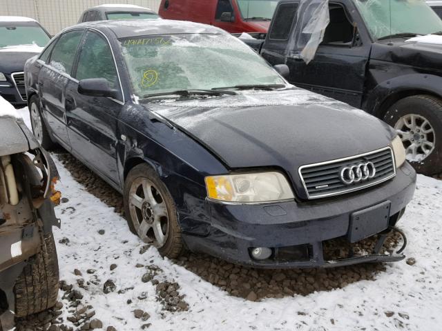 WAULD64B43N060223 - 2003 AUDI A6 2.7T QU BLUE photo 1