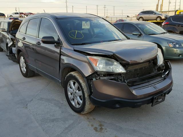 3CZRE38549G704392 - 2009 HONDA CR-V EX TAN photo 1