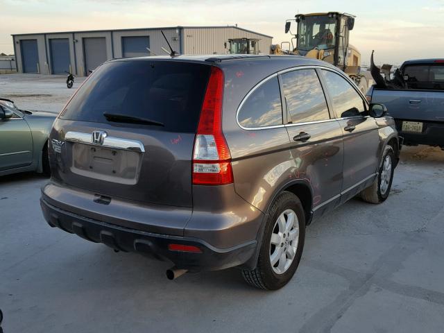 3CZRE38549G704392 - 2009 HONDA CR-V EX TAN photo 4