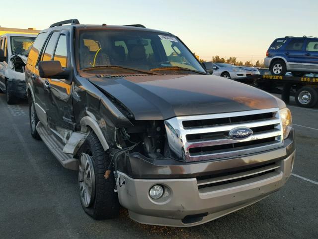 1FMFU17578LA14523 - 2008 FORD EXPEDITION CHARCOAL photo 1