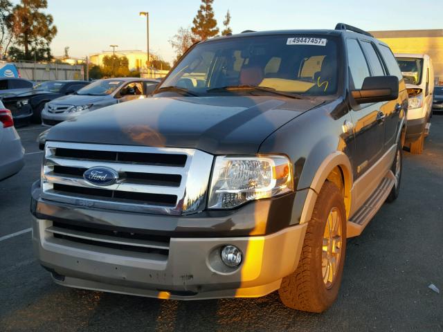 1FMFU17578LA14523 - 2008 FORD EXPEDITION CHARCOAL photo 2