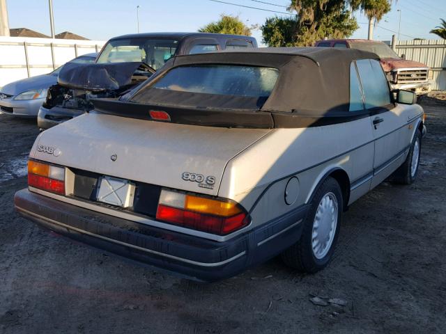 YS3AK76E4N7007700 - 1992 SAAB 900 S BEIGE photo 4