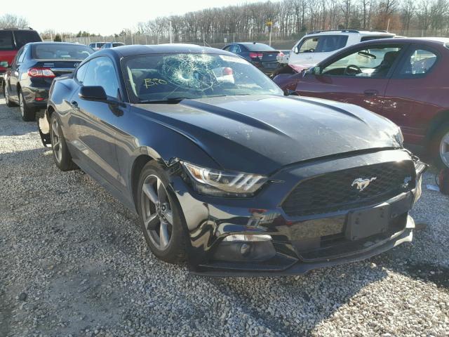 1FA6P8AMXG5292295 - 2016 FORD MUSTANG BLACK photo 1