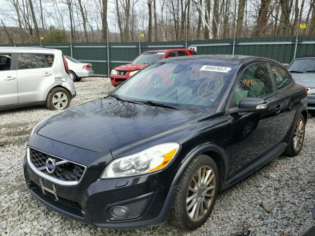 YV1672MK0B2190476 - 2011 VOLVO C30 T5 BLACK photo 2