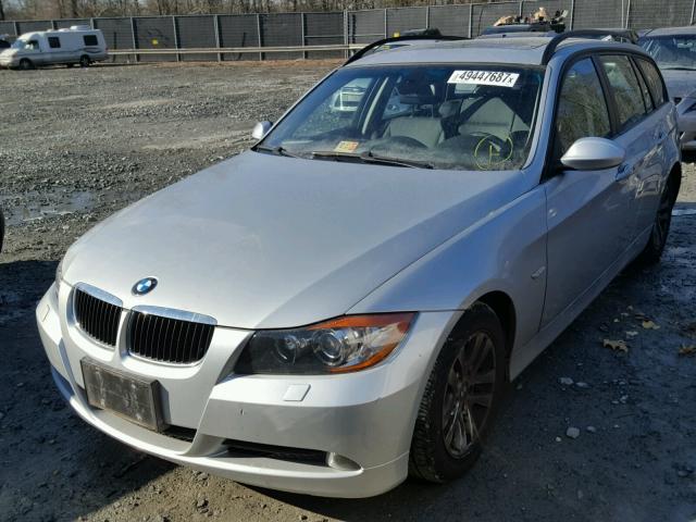 WBAVT73587FZ35459 - 2007 BMW 328 XIT SILVER photo 2