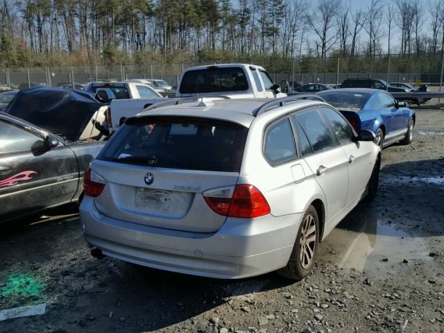 WBAVT73587FZ35459 - 2007 BMW 328 XIT SILVER photo 4