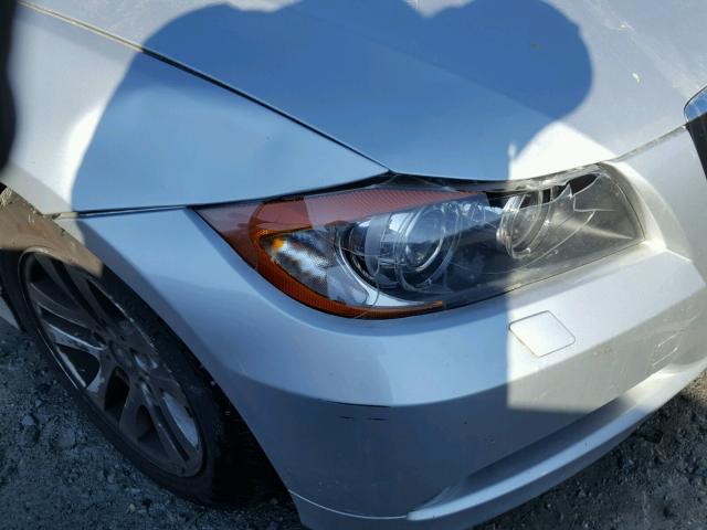 WBAVT73587FZ35459 - 2007 BMW 328 XIT SILVER photo 9