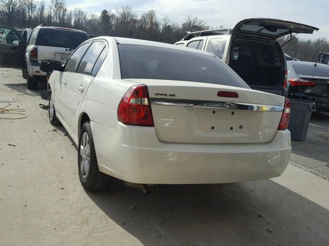 1G1ZT51836F275313 - 2006 CHEVROLET MALIBU LT WHITE photo 3