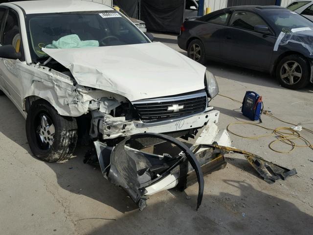 1G1ZT51836F275313 - 2006 CHEVROLET MALIBU LT WHITE photo 9