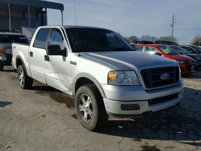 1FTPW14595KD95140 - 2005 FORD F150 SUPER SILVER photo 1