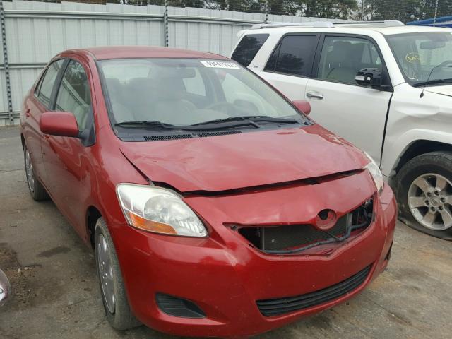 JTDBT903X91316608 - 2009 TOYOTA YARIS RED photo 1