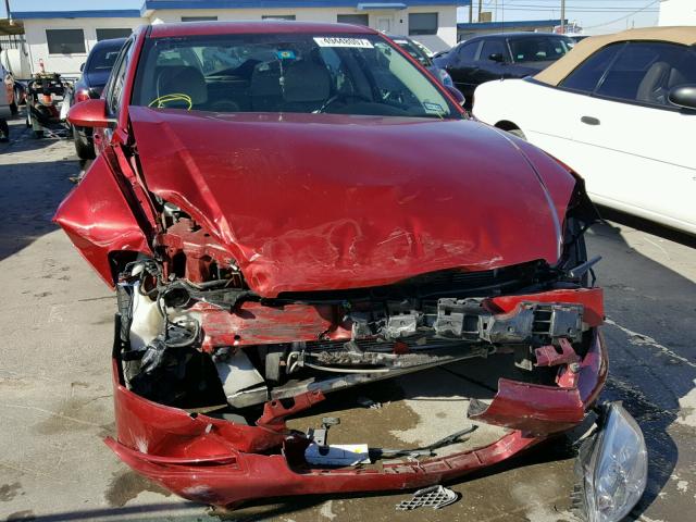 2G1WB5E34E1113541 - 2014 CHEVROLET IMPALA LIM RED photo 9