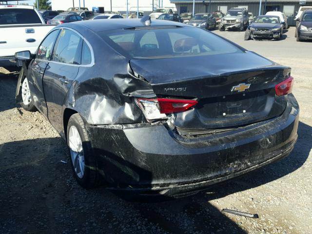 1G1ZE5STXHF214332 - 2017 CHEVROLET MALIBU LT GRAY photo 3