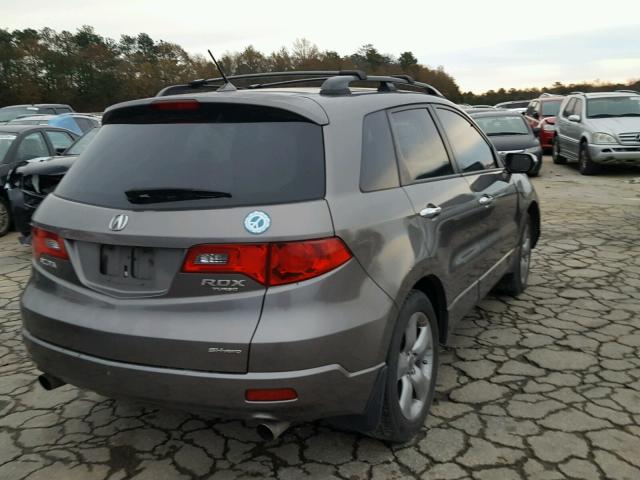 5J8TB18568A009242 - 2008 ACURA RDX TECHNO BROWN photo 4