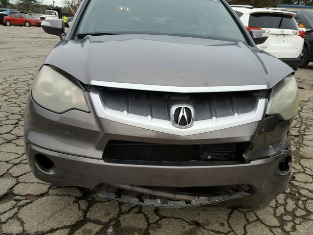 5J8TB18568A009242 - 2008 ACURA RDX TECHNO BROWN photo 9