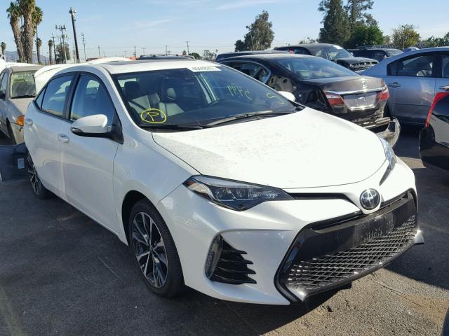 5YFBURHE2HP647504 - 2017 TOYOTA COROLLA L WHITE photo 1