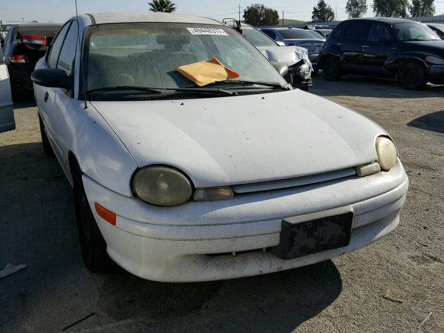 1B3ES47C7TD680288 - 1996 DODGE NEON HIGHL WHITE photo 1