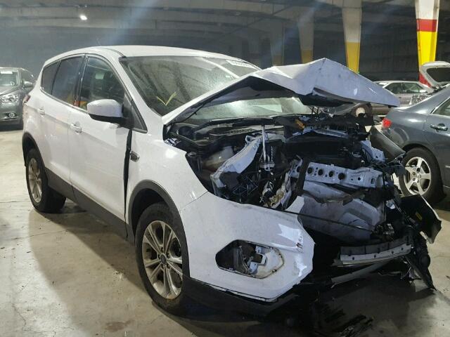 1FMCU9GD1HUA51201 - 2017 FORD ESCAPE SE WHITE photo 1