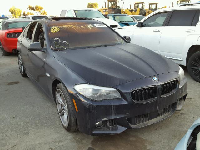 WBAFR9C55DDX80956 - 2013 BMW 550 I BLUE photo 1