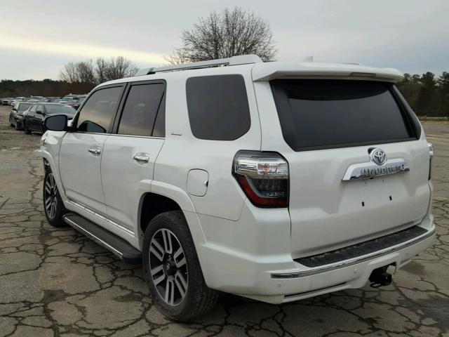 JTEZU5JR2G5141683 - 2016 TOYOTA 4RUNNER SR WHITE photo 3