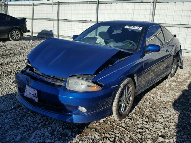 1G1JH12F247243562 - 2004 CHEVROLET CAVALIER L BLUE photo 2