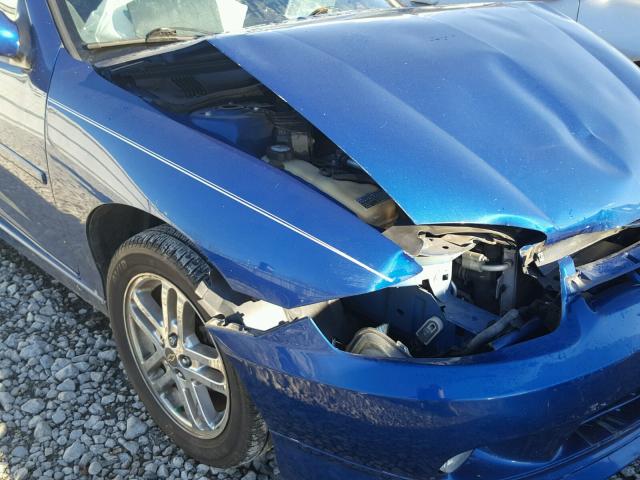 1G1JH12F247243562 - 2004 CHEVROLET CAVALIER L BLUE photo 9