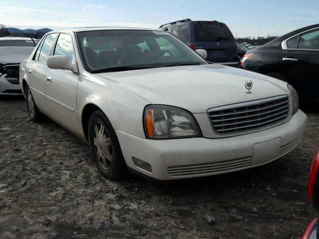 1G6KD54Y55U164275 - 2005 CADILLAC DEVILLE WHITE photo 1