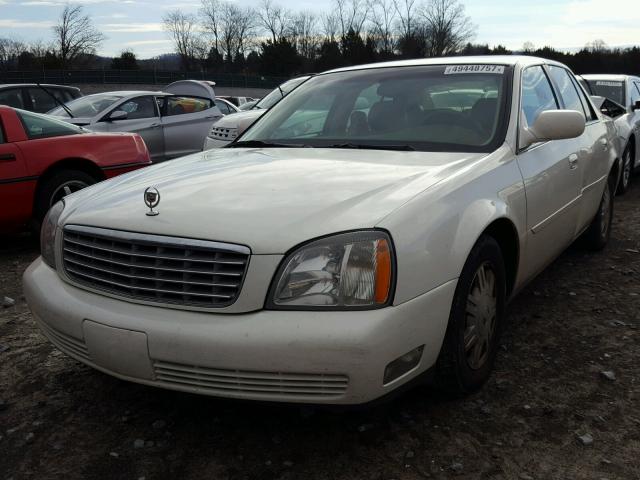 1G6KD54Y55U164275 - 2005 CADILLAC DEVILLE WHITE photo 2