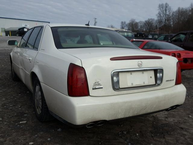 1G6KD54Y55U164275 - 2005 CADILLAC DEVILLE WHITE photo 3