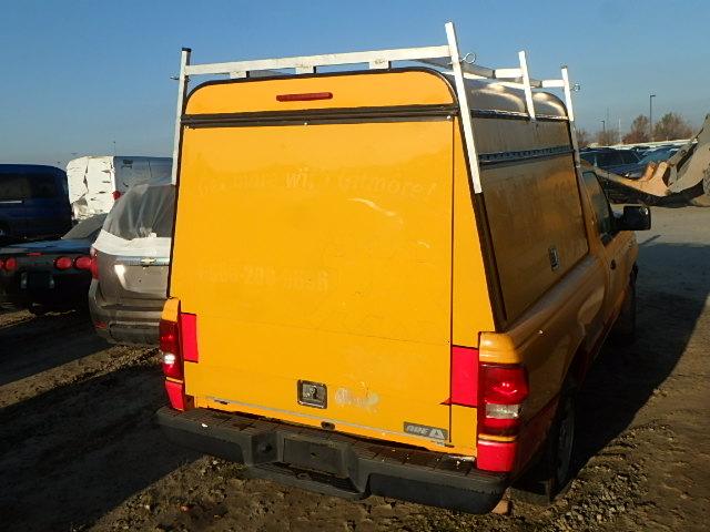 1FTYR10D58PA93358 - 2008 FORD RANGER YELLOW photo 4