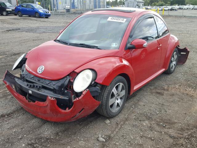3VWRR31CX6M411707 - 2006 VOLKSWAGEN NEW BEETLE Qırmızı foto 2