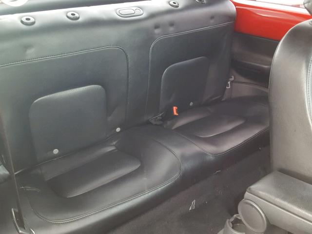 3VWRR31CX6M411707 - 2006 VOLKSWAGEN NEW BEETLE Qırmızı foto 6