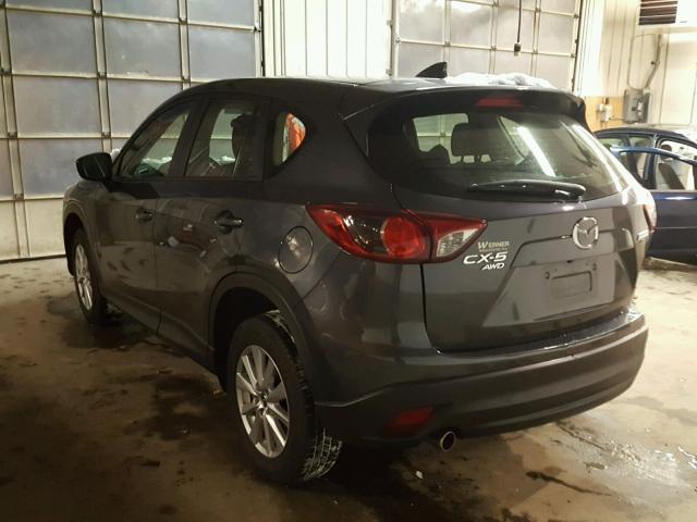 JM3KE4BYXG0756103 - 2016 MAZDA CX-5 SPORT GRAY photo 3