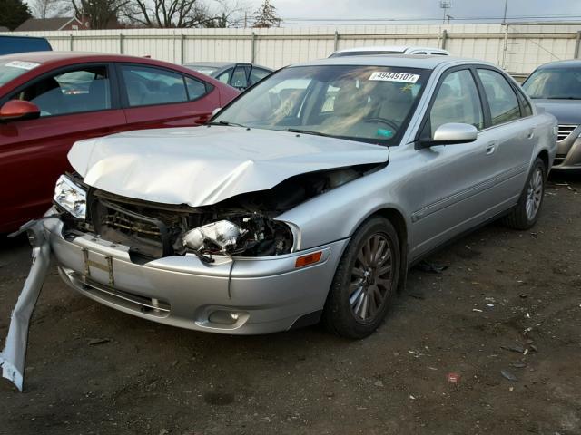 YV1TS592361437156 - 2006 VOLVO S80 2.5T SILVER photo 2