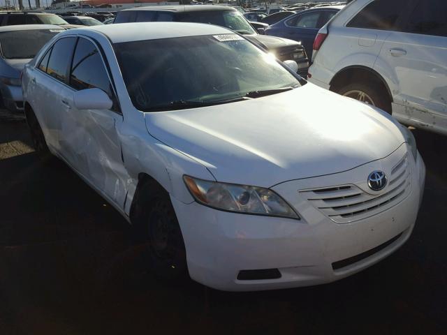 4T4BE46K89R073750 - 2009 TOYOTA CAMRY BASE WHITE photo 1