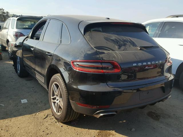 WP1AA2A59HLB80580 - 2017 PORSCHE MACAN BLACK photo 3